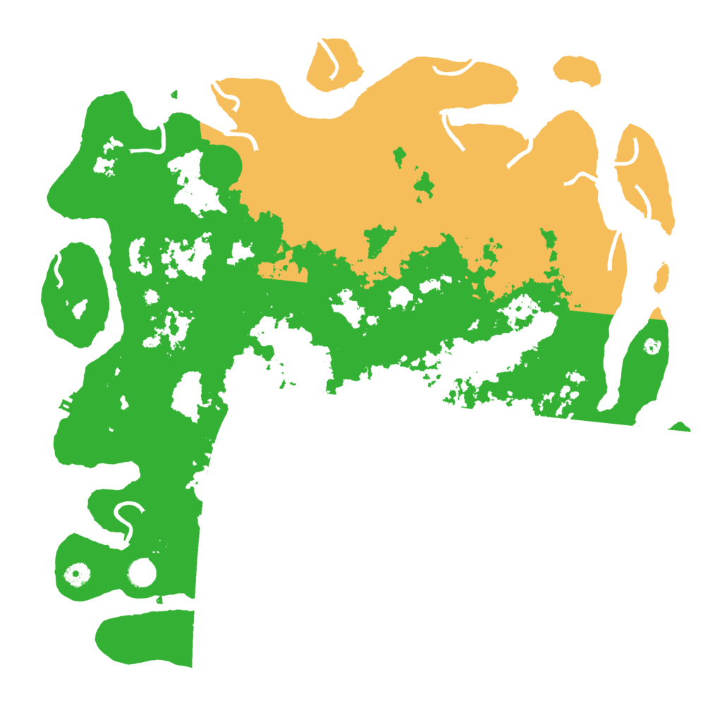 Biome Rust Map: Procedural Map, Size: 4500, Seed: 306883242