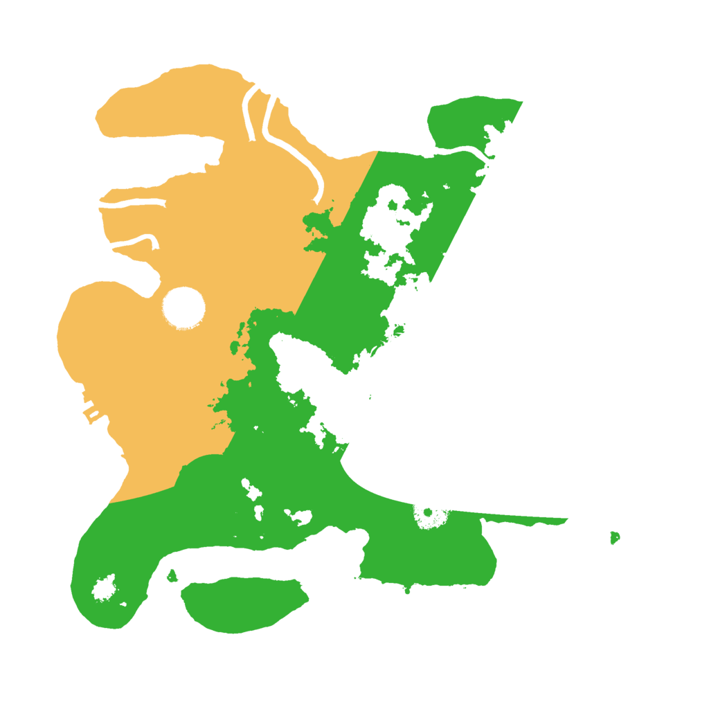 Biome Rust Map: Procedural Map, Size: 2950, Seed: 696969