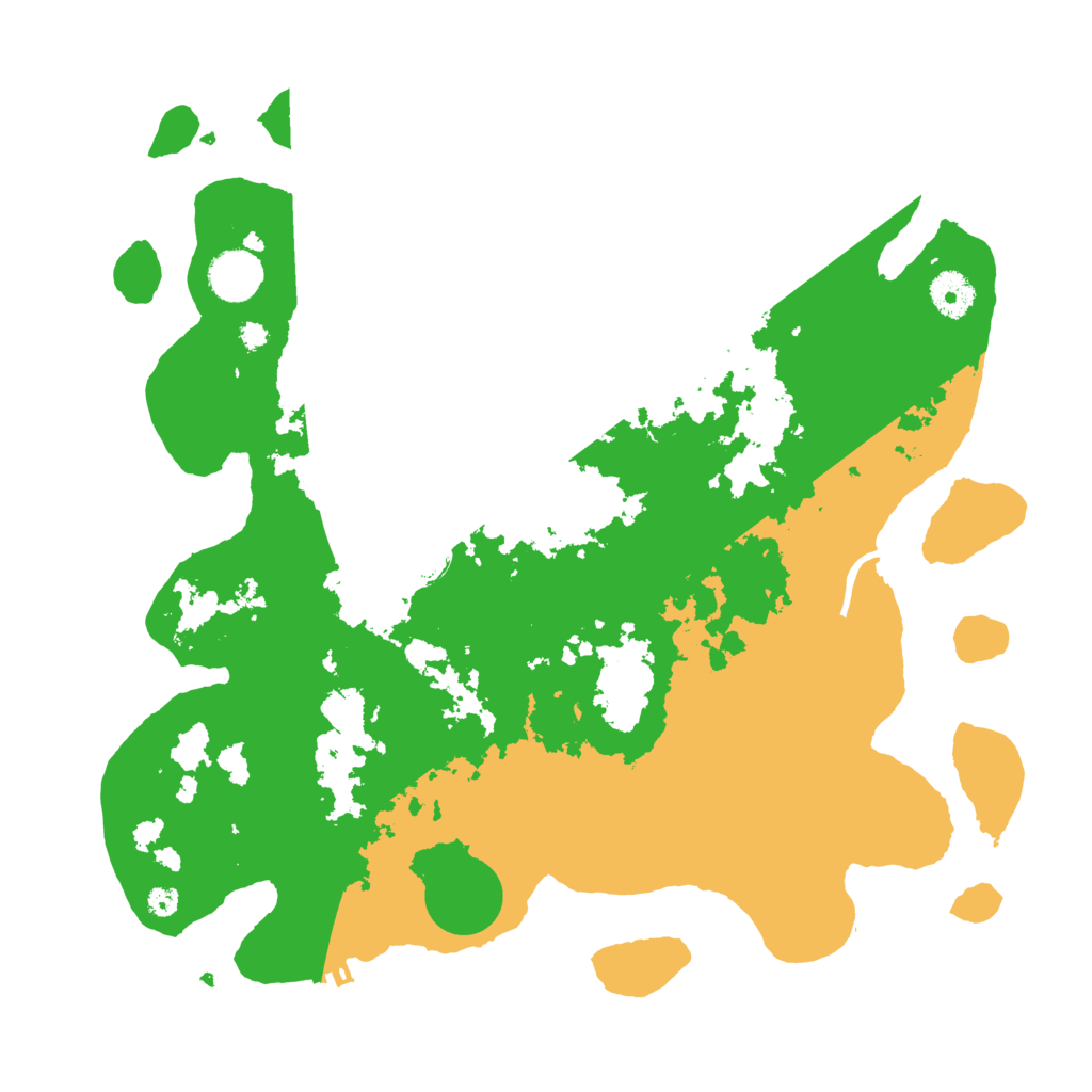 Biome Rust Map: Procedural Map, Size: 3700, Seed: 1086940410