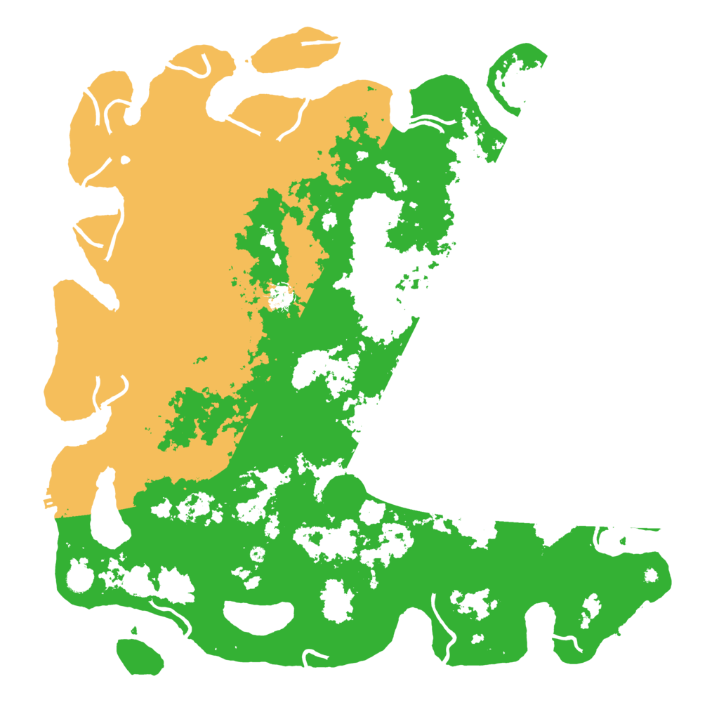 Biome Rust Map: Procedural Map, Size: 4800, Seed: 1826979031