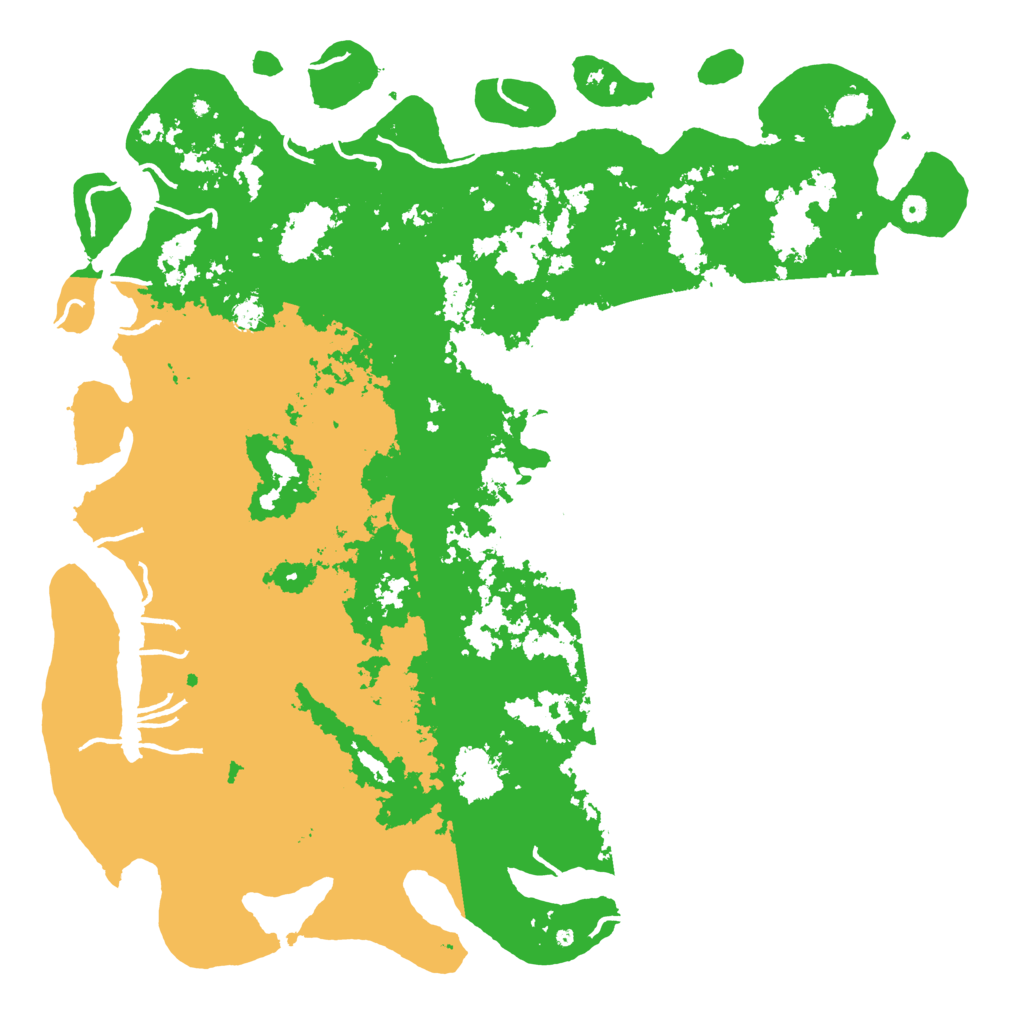 Biome Rust Map: Procedural Map, Size: 6000, Seed: 299702208
