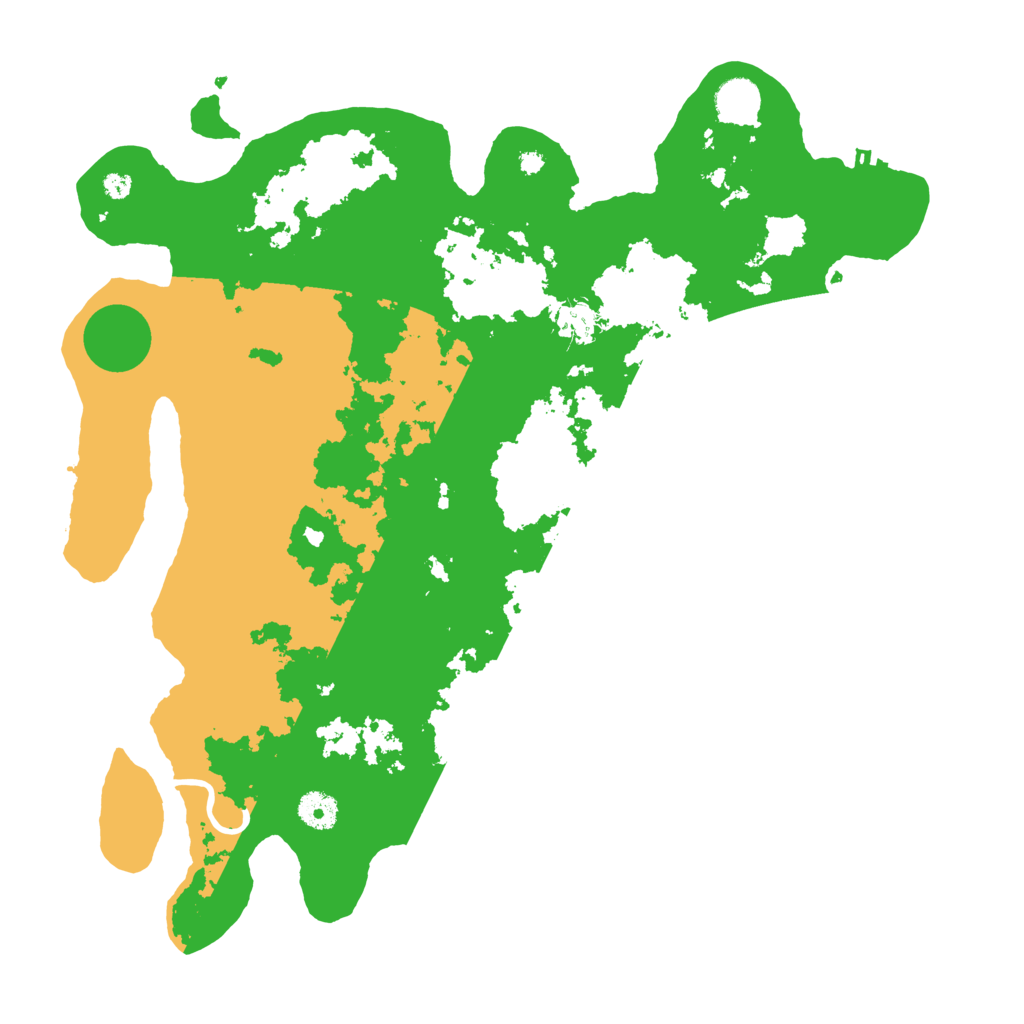 Biome Rust Map: Procedural Map, Size: 4000, Seed: 21375489