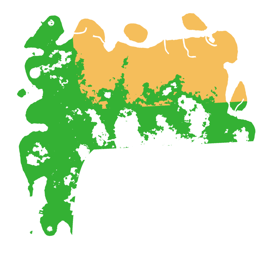 Biome Rust Map: Procedural Map, Size: 4500, Seed: 1989