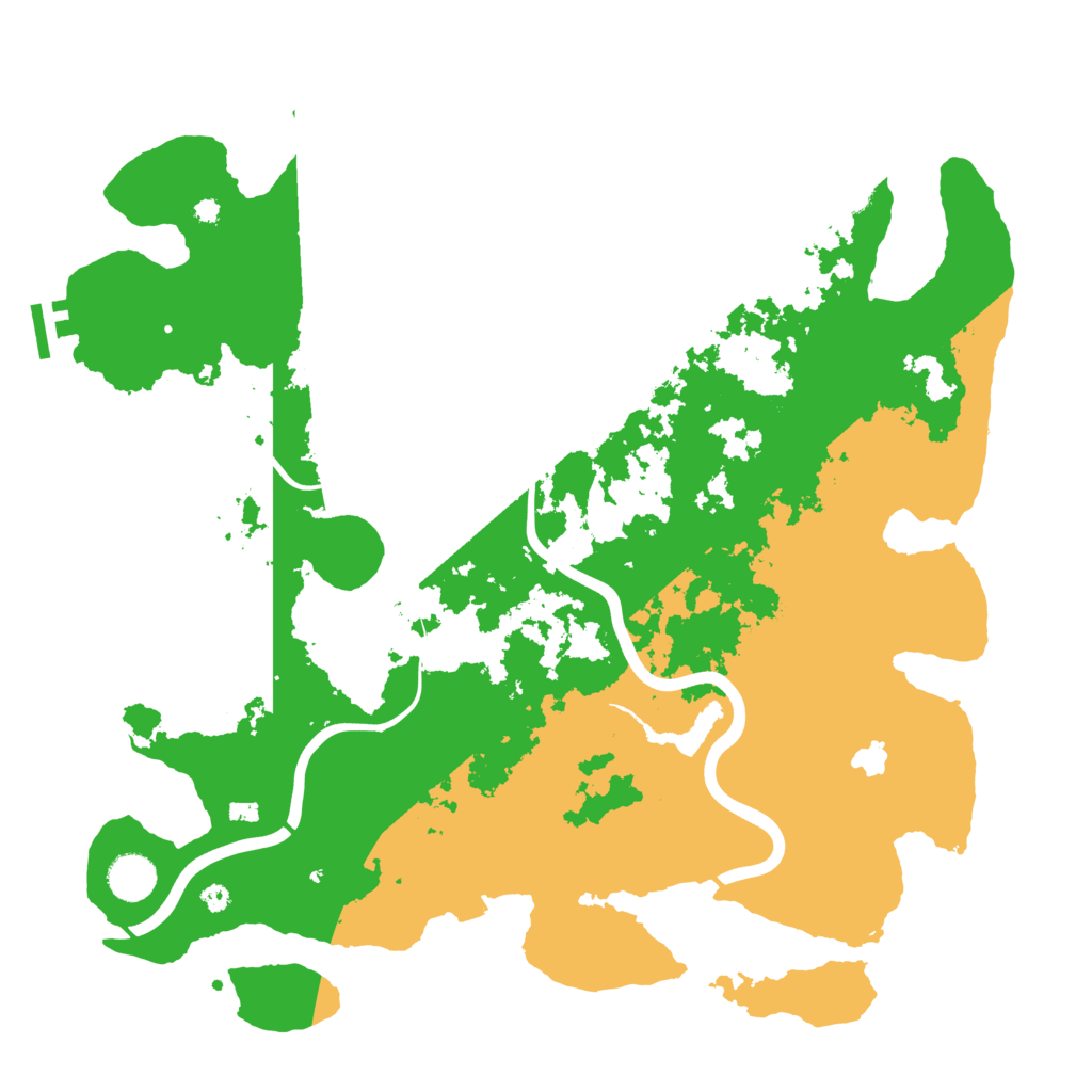 Biome Rust Map: Procedural Map, Size: 4000, Seed: 111000