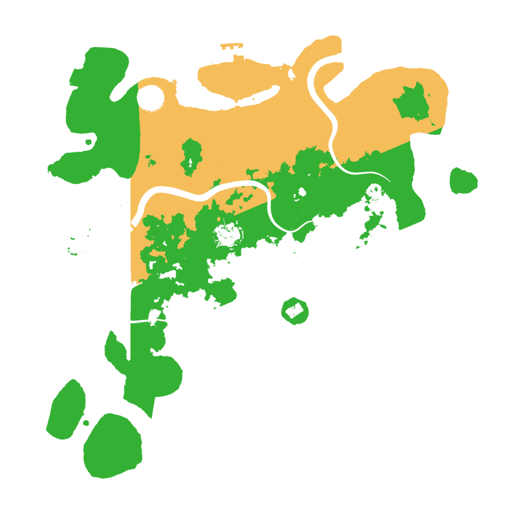 Biome Rust Map: Procedural Map, Size: 3500, Seed: 1938347009