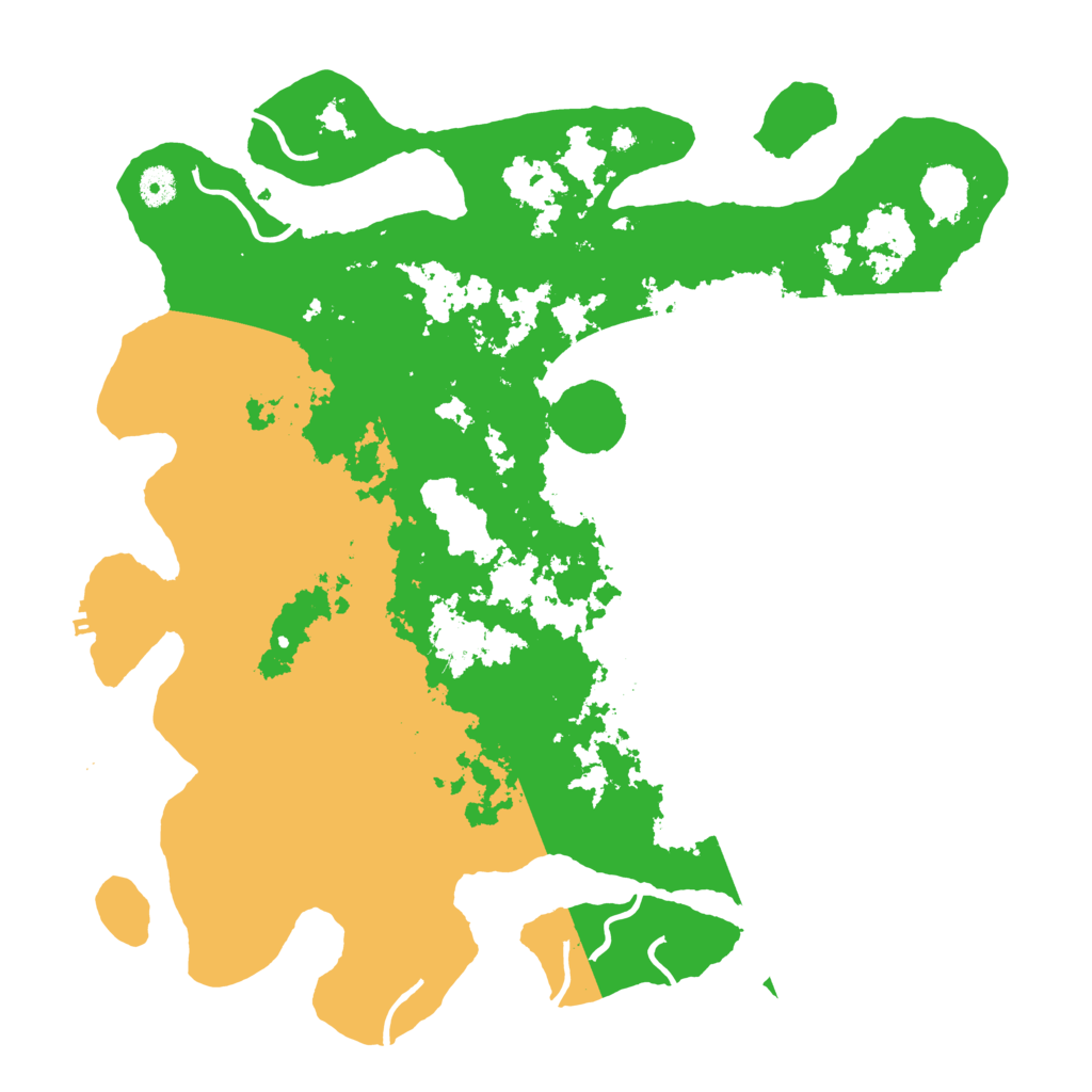 Biome Rust Map: Procedural Map, Size: 4250, Seed: 245183214