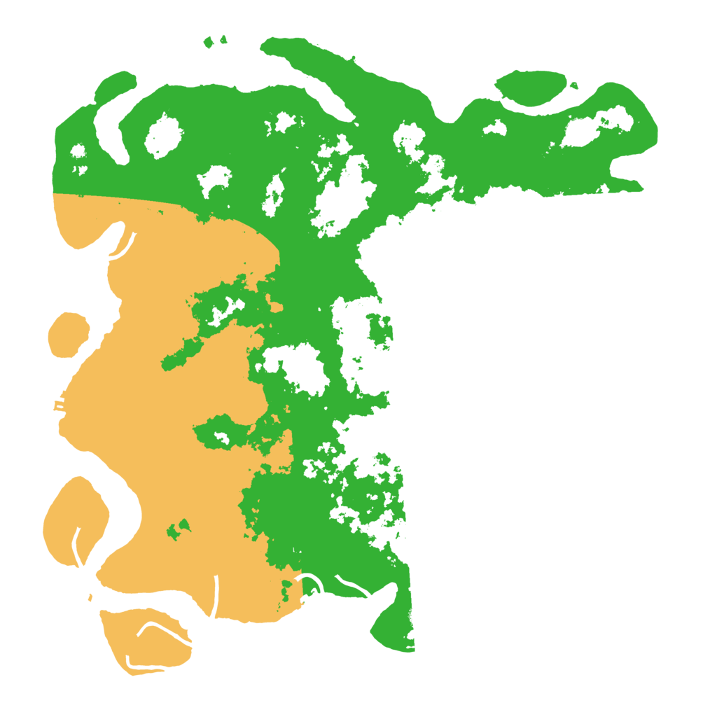 Biome Rust Map: Procedural Map, Size: 4500, Seed: 1263371588