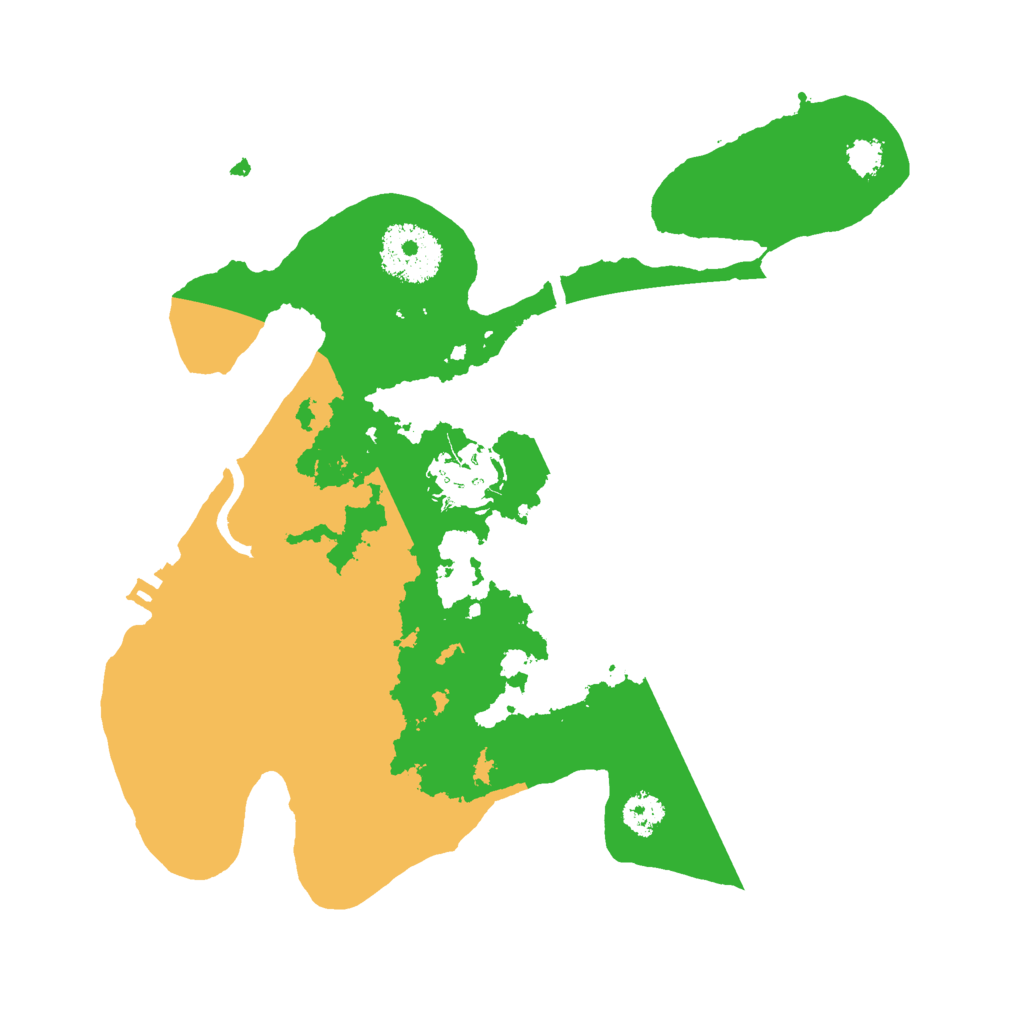 Biome Rust Map: Procedural Map, Size: 2600, Seed: 859