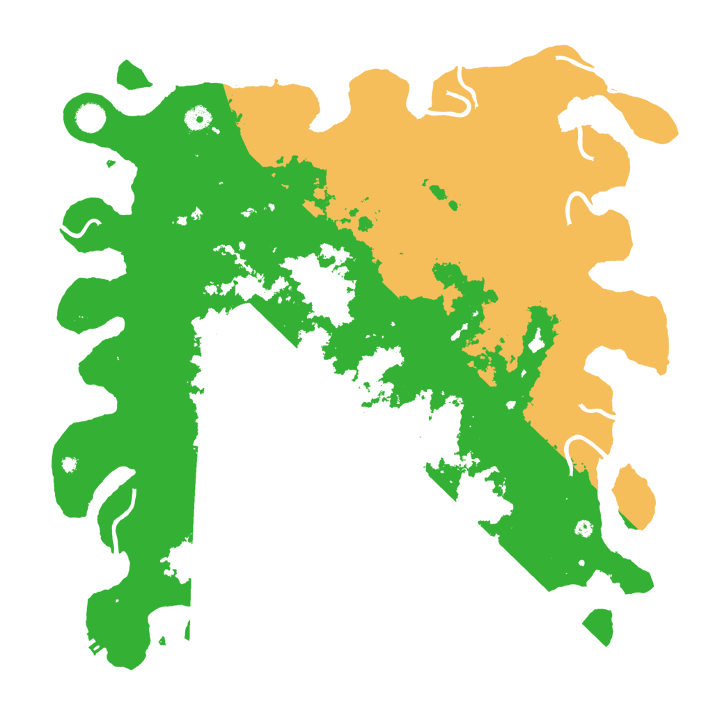 Biome Rust Map: Procedural Map, Size: 4250, Seed: 1052877411