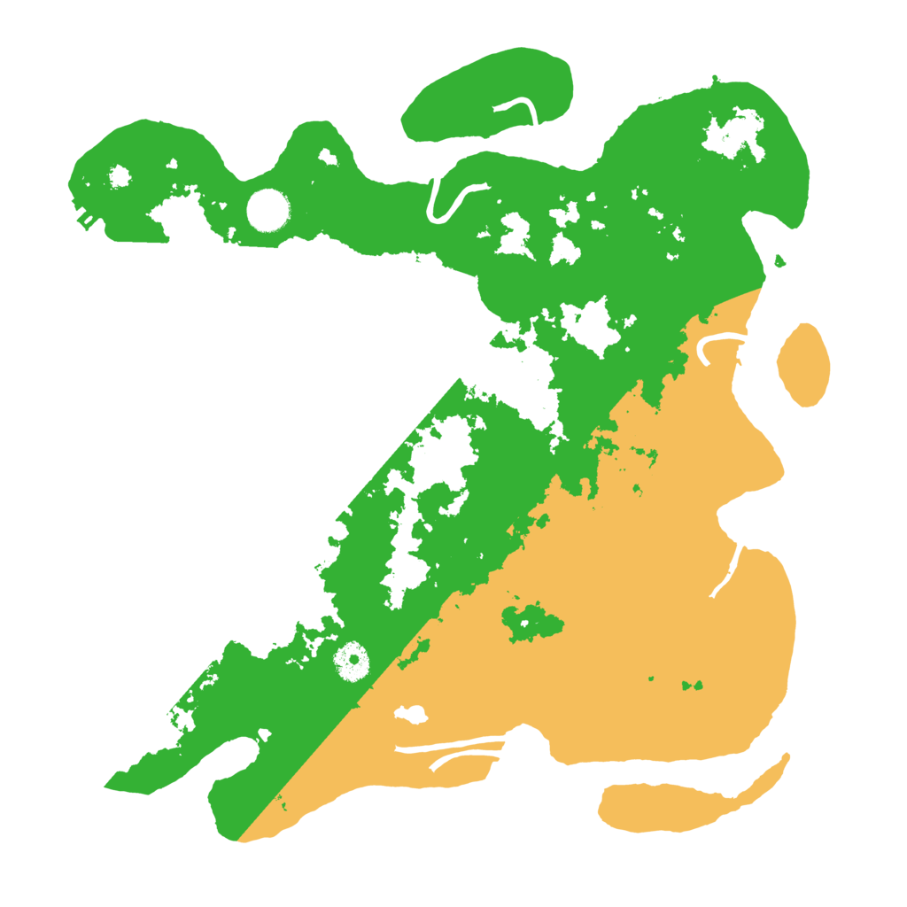 Biome Rust Map: Procedural Map, Size: 3700, Seed: 984578471