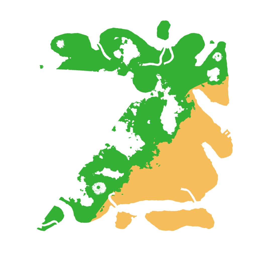 Biome Rust Map: Procedural Map, Size: 3000, Seed: 2131547131