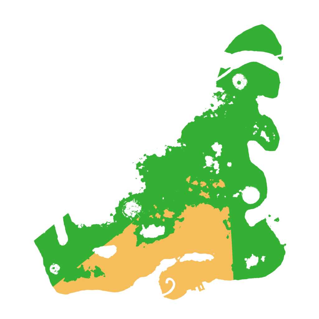 Biome Rust Map: Procedural Map, Size: 3250, Seed: 914435836