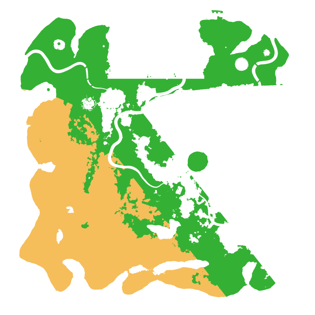 Biome Rust Map: Procedural Map, Size: 4250, Seed: 991206190