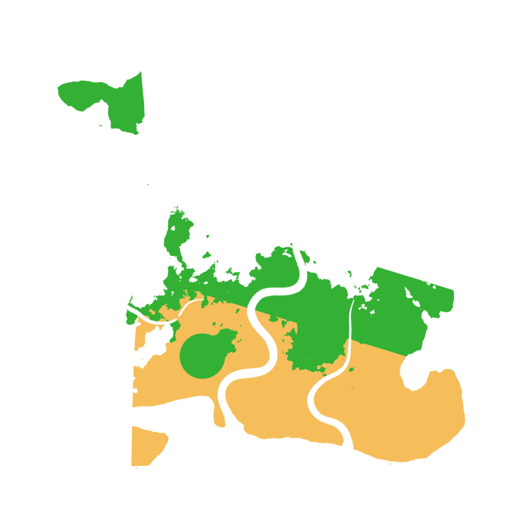 Biome Rust Map: Procedural Map, Size: 3000, Seed: 2080937270