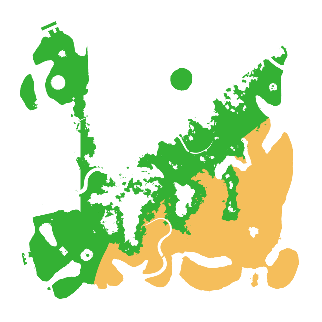 Biome Rust Map: Procedural Map, Size: 4050, Seed: 596264708