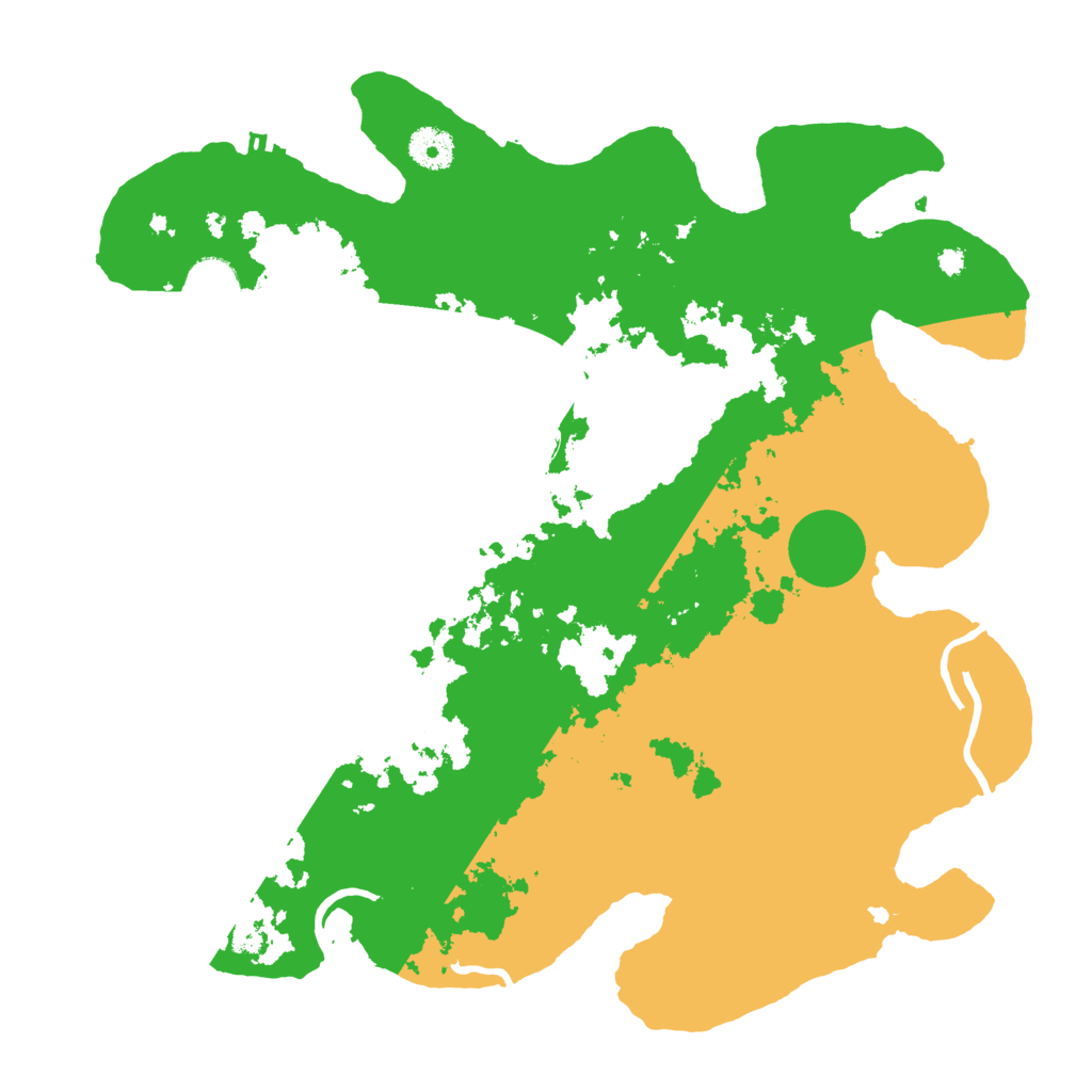 Biome Rust Map: Procedural Map, Size: 3735, Seed: 22269