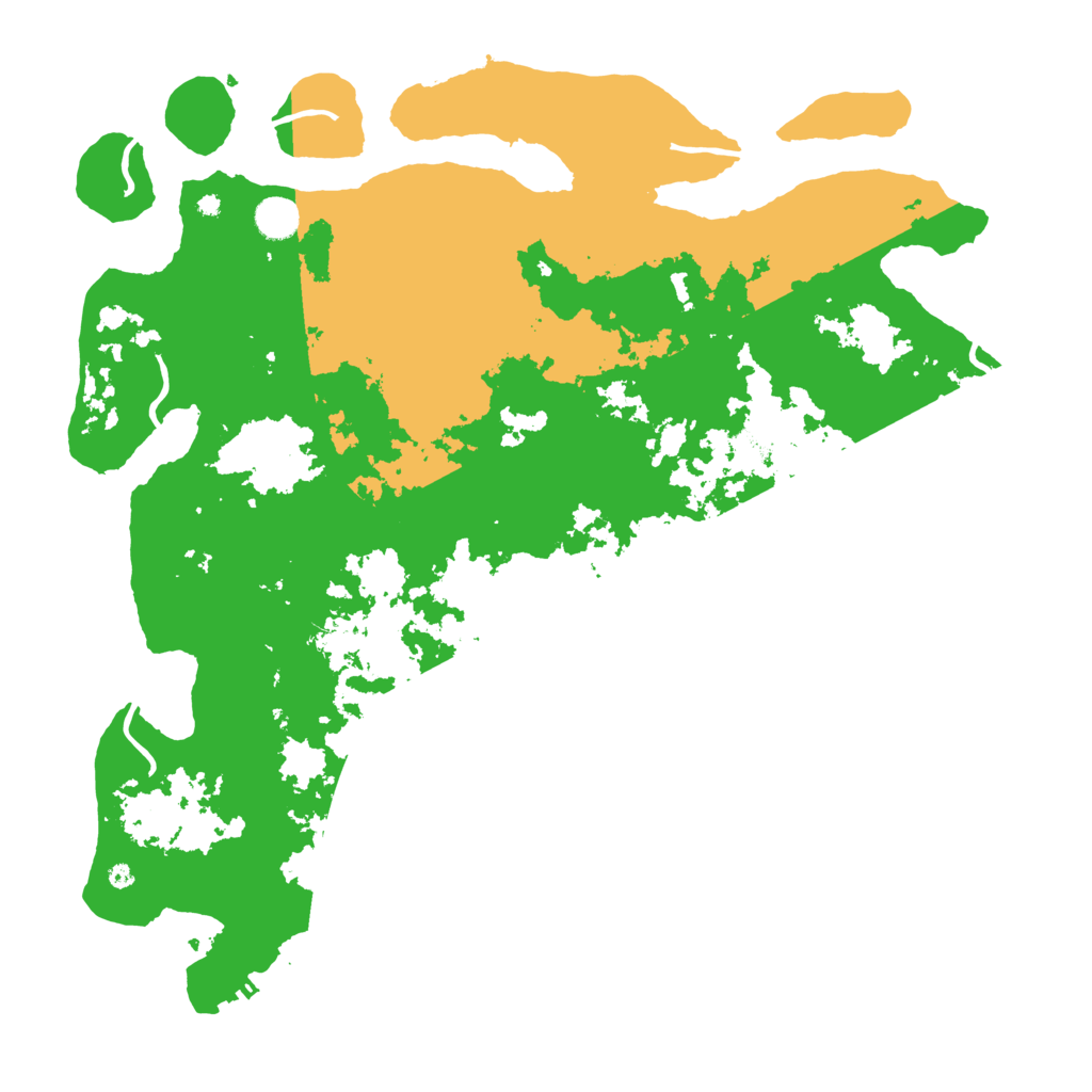 Biome Rust Map: Procedural Map, Size: 4500, Seed: 896158856