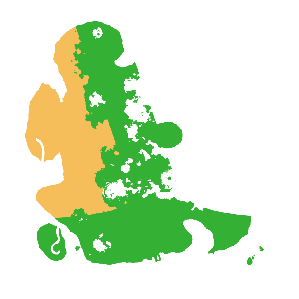 Biome Rust Map: Procedural Map, Size: 3000, Seed: 1979159792