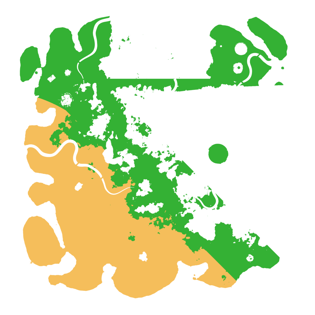 Biome Rust Map: Procedural Map, Size: 4500, Seed: 2144879921