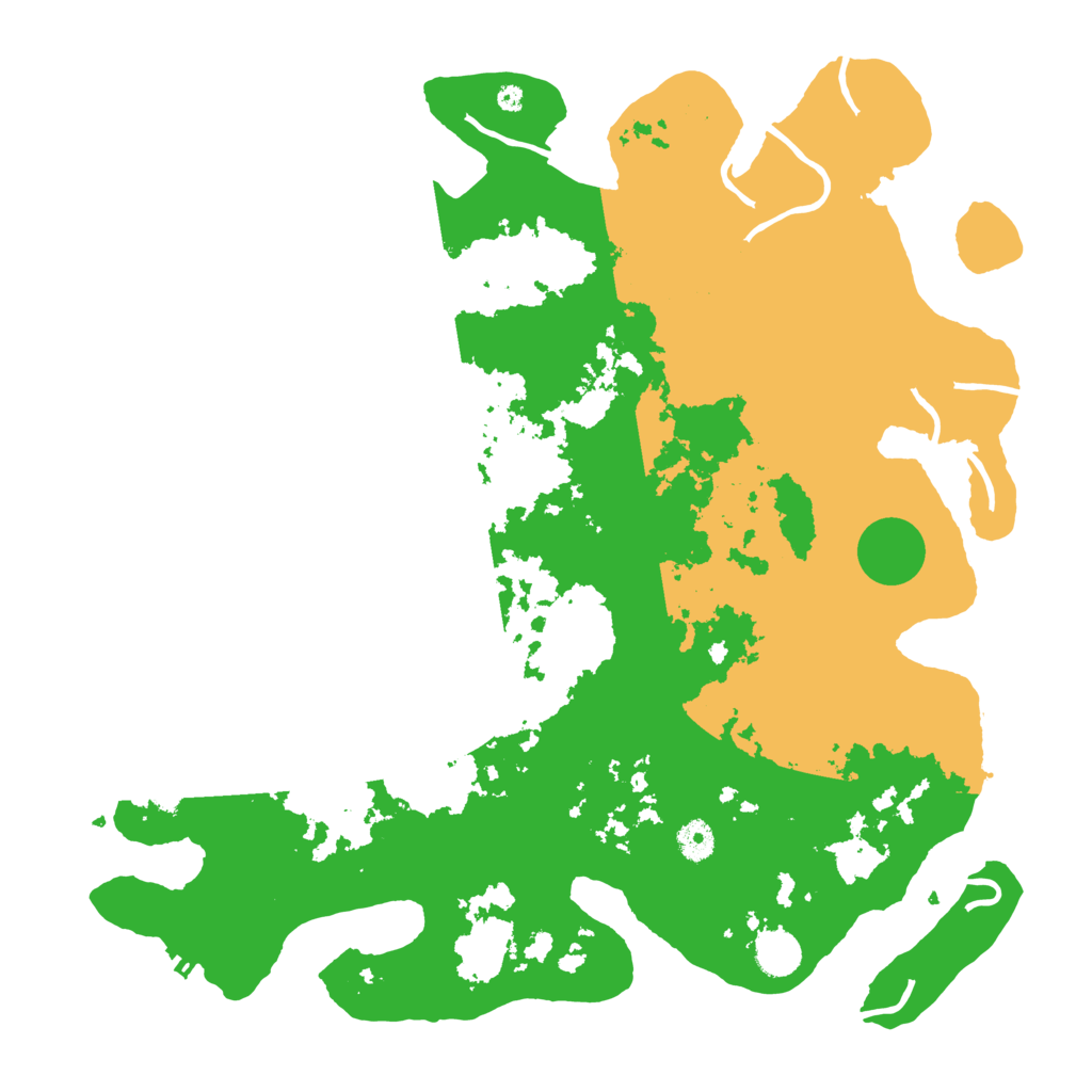 Biome Rust Map: Procedural Map, Size: 4250, Seed: 14975