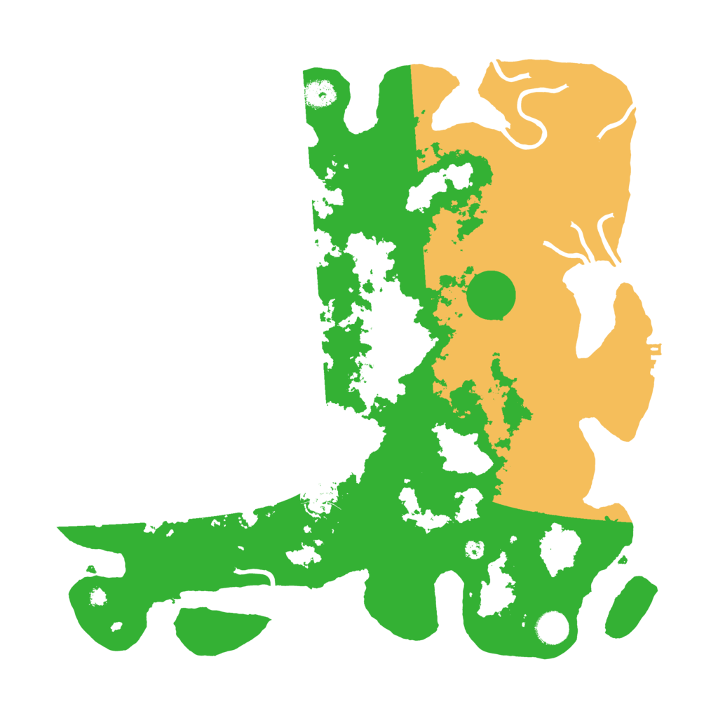 Biome Rust Map: Procedural Map, Size: 3850, Seed: 44288