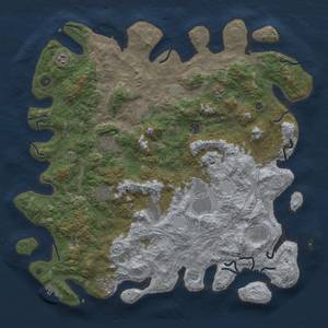 Thumbnail Rust Map: Procedural Map, Size: 4750, Seed: 142042331, 17 Monuments