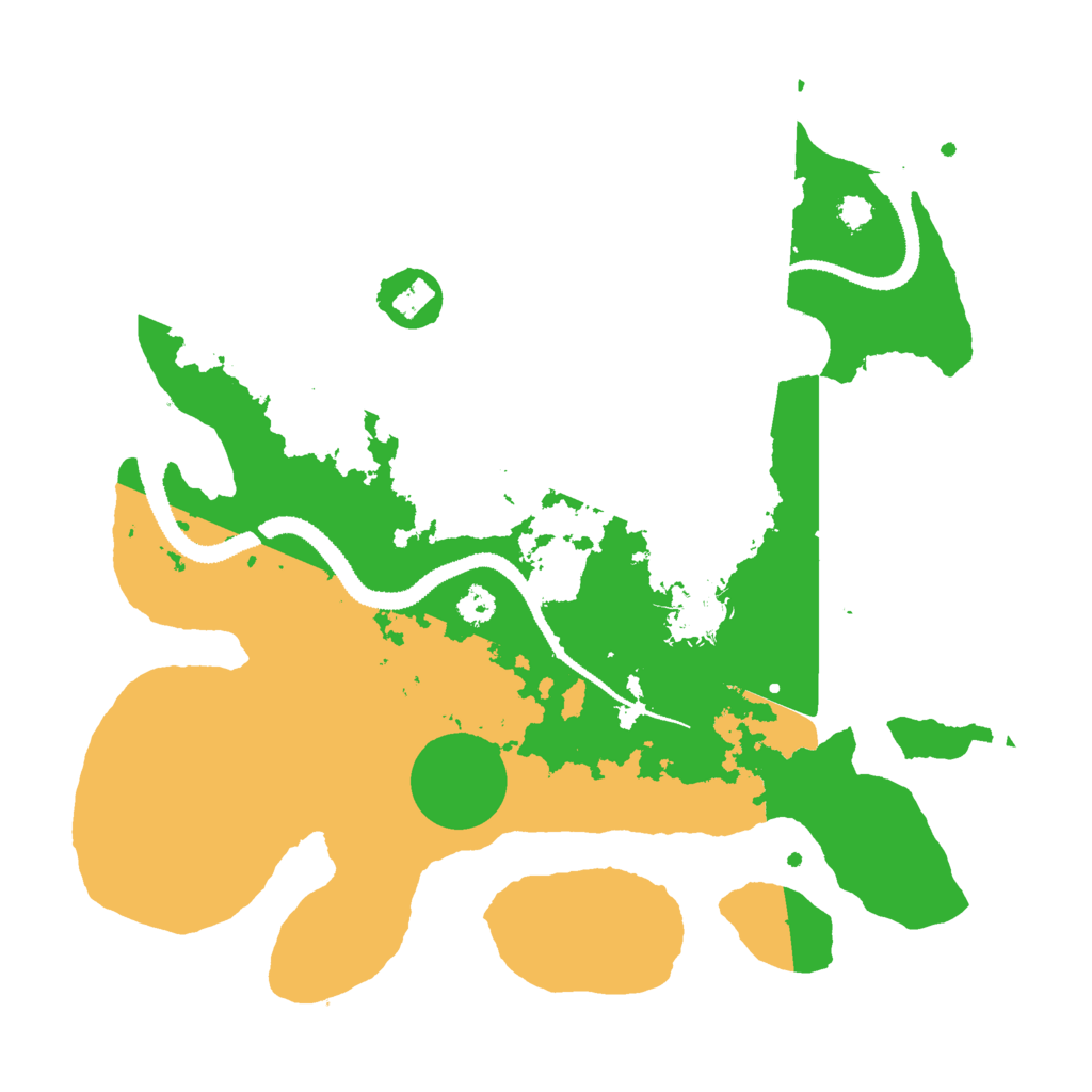 Biome Rust Map: Procedural Map, Size: 3000, Seed: 426033744