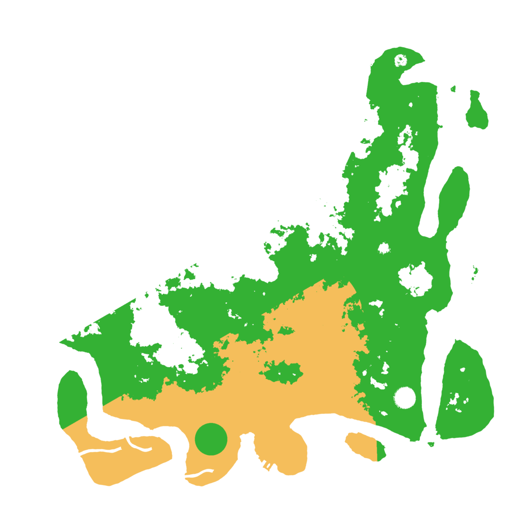 Biome Rust Map: Procedural Map, Size: 4200, Seed: 456823