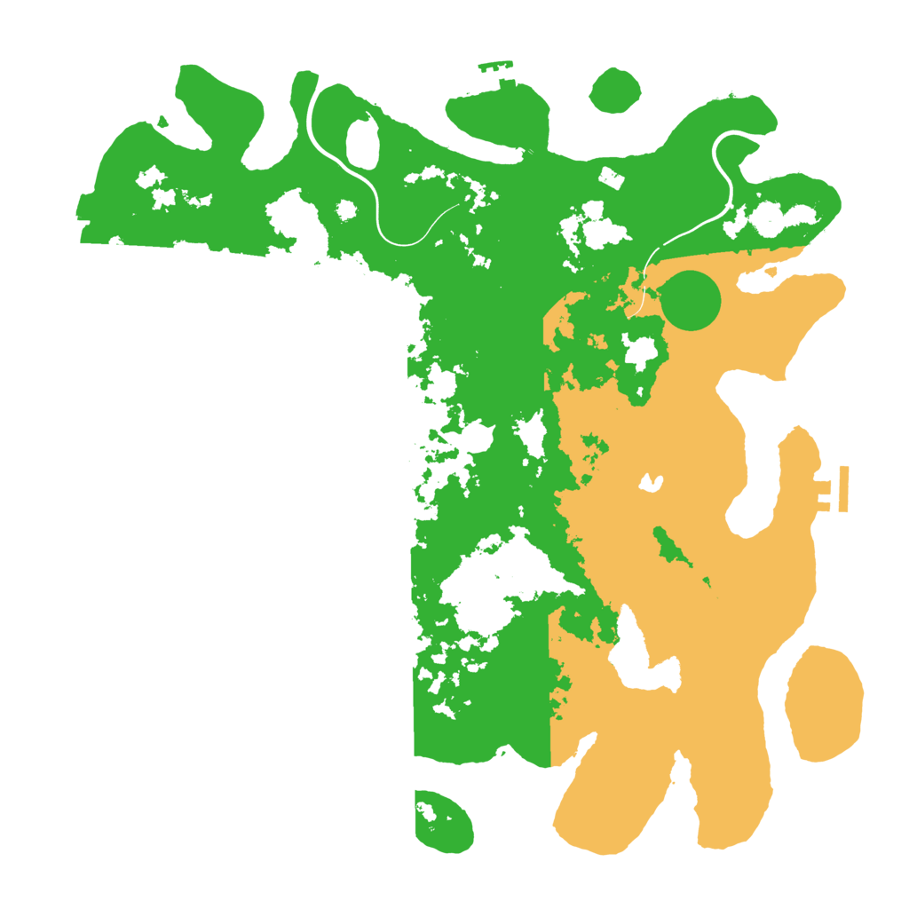 Biome Rust Map: Procedural Map, Size: 4000, Seed: 713701