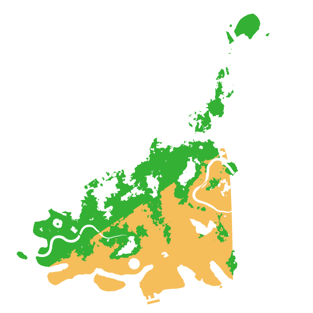 Biome Rust Map: Procedural Map, Size: 5000, Seed: 4358926