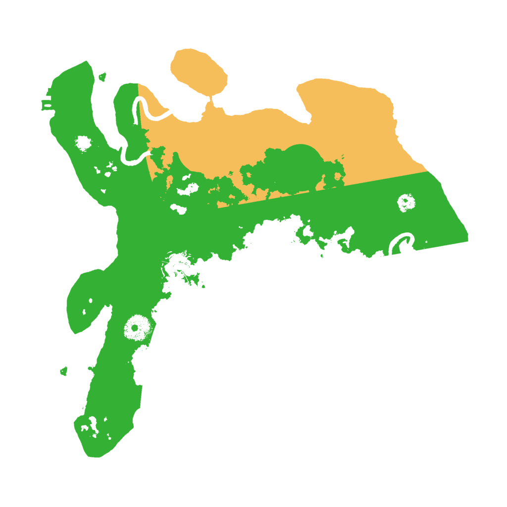 Biome Rust Map: Procedural Map, Size: 3000, Seed: 2453270