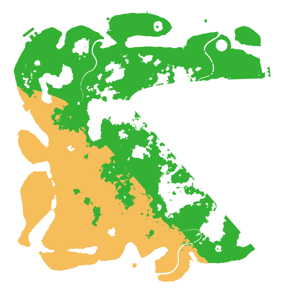 Biome Rust Map: Procedural Map, Size: 4500, Seed: 61547824