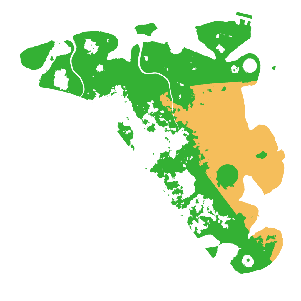 Biome Rust Map: Procedural Map, Size: 3767, Seed: 1168690724