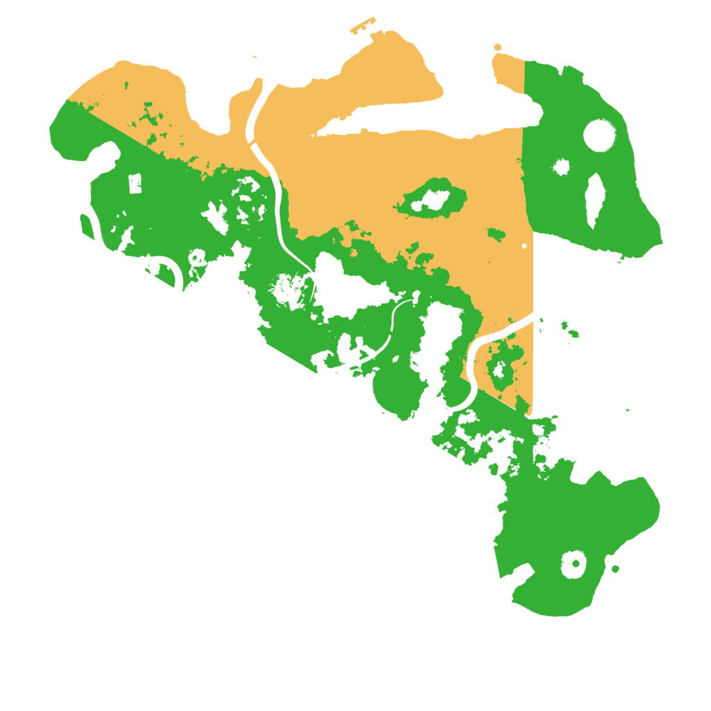 Biome Rust Map: Procedural Map, Size: 3900, Seed: 37564112