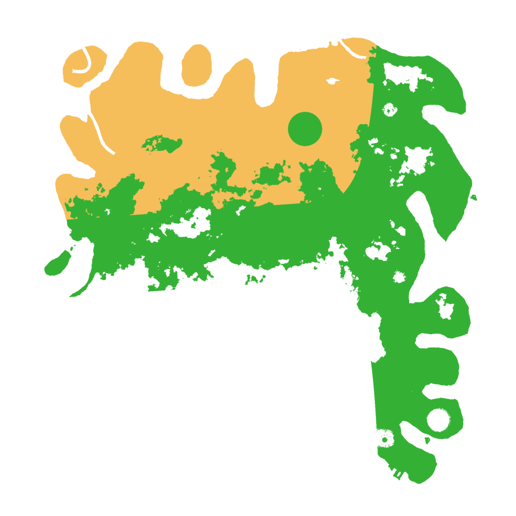 Biome Rust Map: Procedural Map, Size: 4000, Seed: 79792