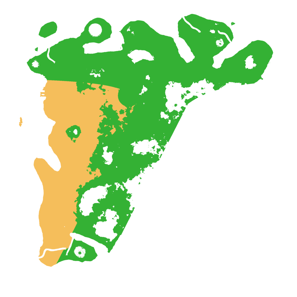 Biome Rust Map: Procedural Map, Size: 4000, Seed: 745522268