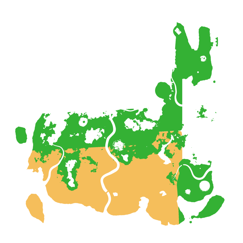 Biome Rust Map: Procedural Map, Size: 4096, Seed: 156516195