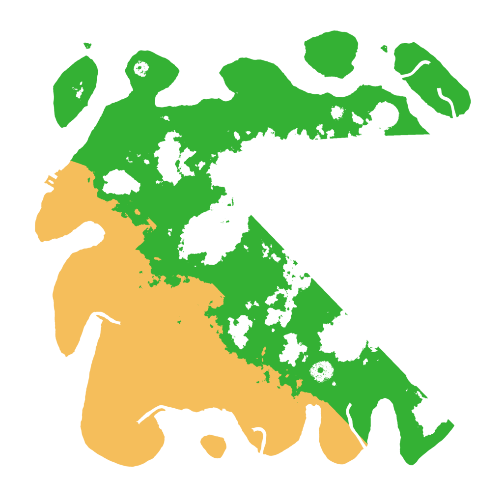 Biome Rust Map: Procedural Map, Size: 3500, Seed: 844067924