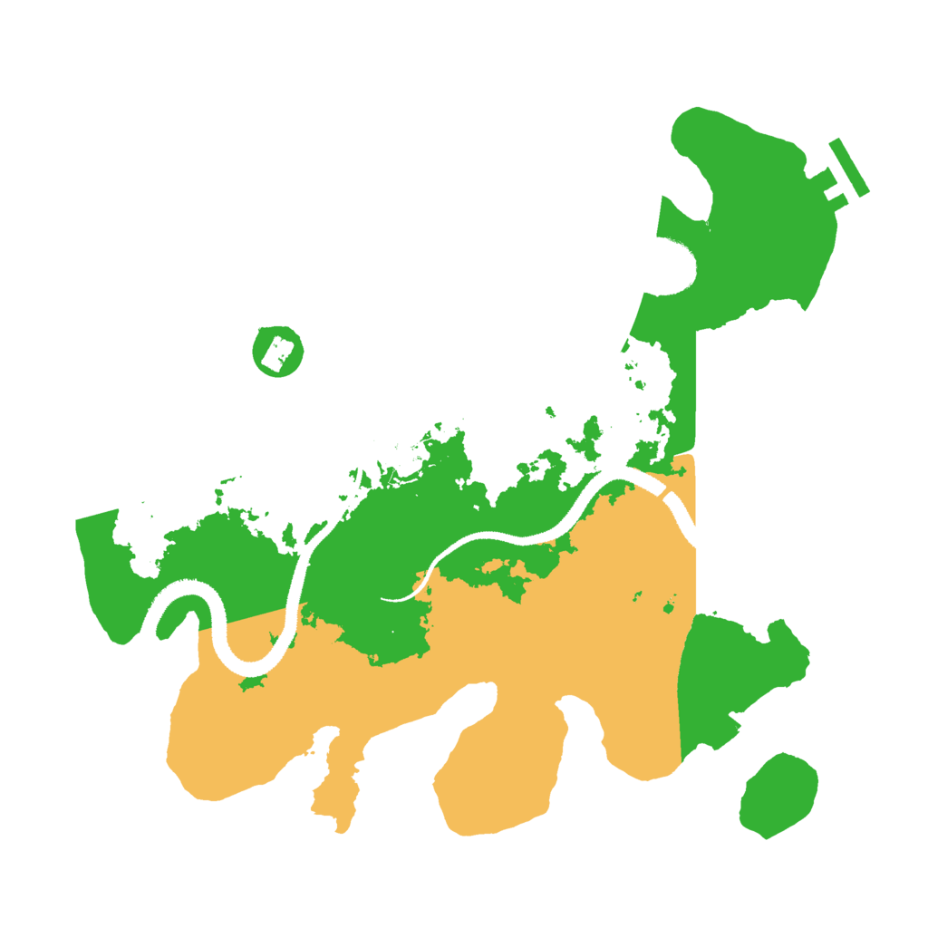 Biome Rust Map: Procedural Map, Size: 3000, Seed: 1937623745