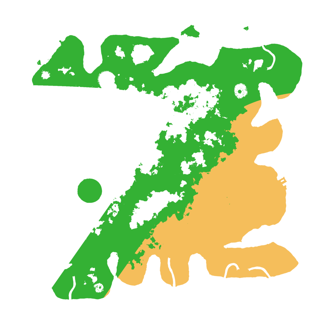 Biome Rust Map: Procedural Map, Size: 3500, Seed: 2002095389