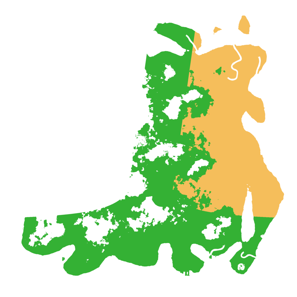Biome Rust Map: Procedural Map, Size: 4250, Seed: 27263