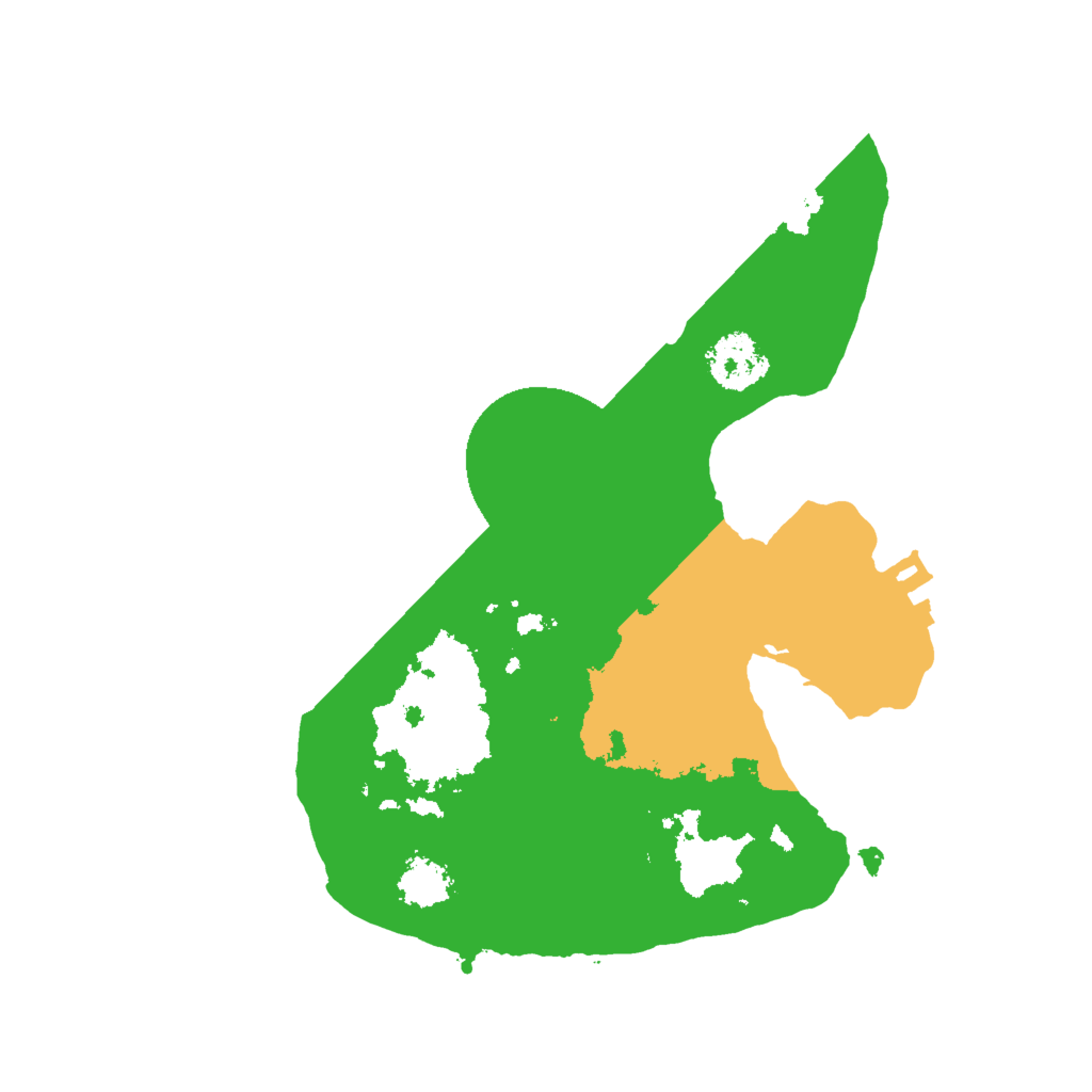 Biome Rust Map: Procedural Map, Size: 2000, Seed: 9885466