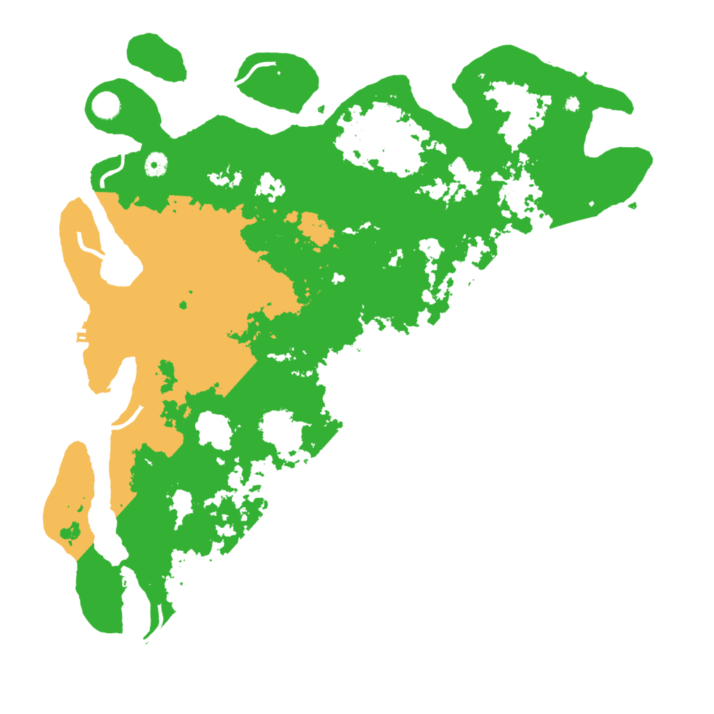 Biome Rust Map: Procedural Map, Size: 4500, Seed: 2066951548