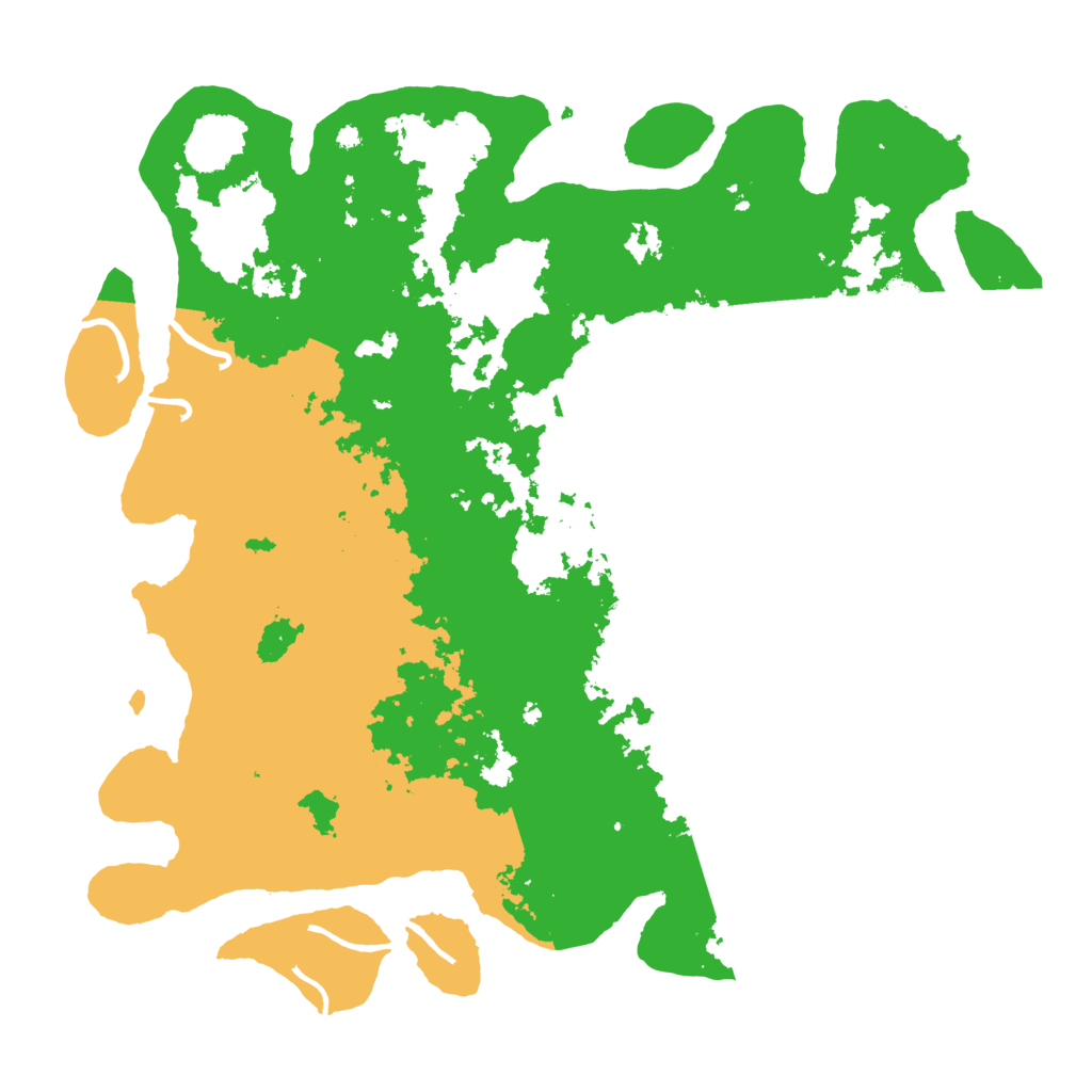 Biome Rust Map: Procedural Map, Size: 4300, Seed: 96923