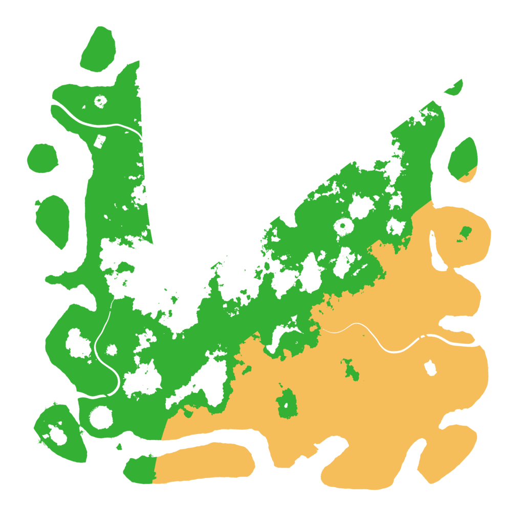 Biome Rust Map: Procedural Map, Size: 4250, Seed: 1881304068