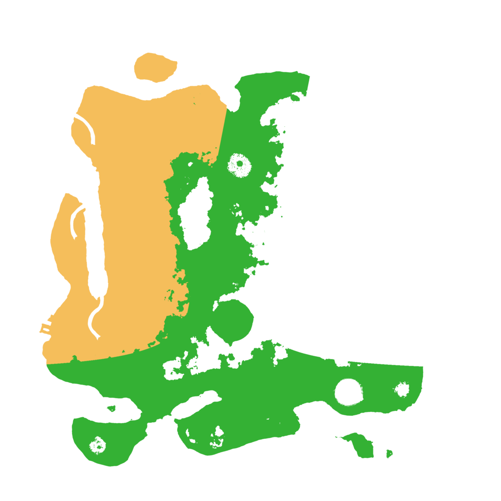 Biome Rust Map: Procedural Map, Size: 3250, Seed: 1377454183