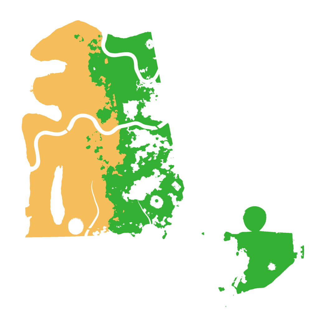Biome Rust Map: Procedural Map, Size: 3750, Seed: 1464412475