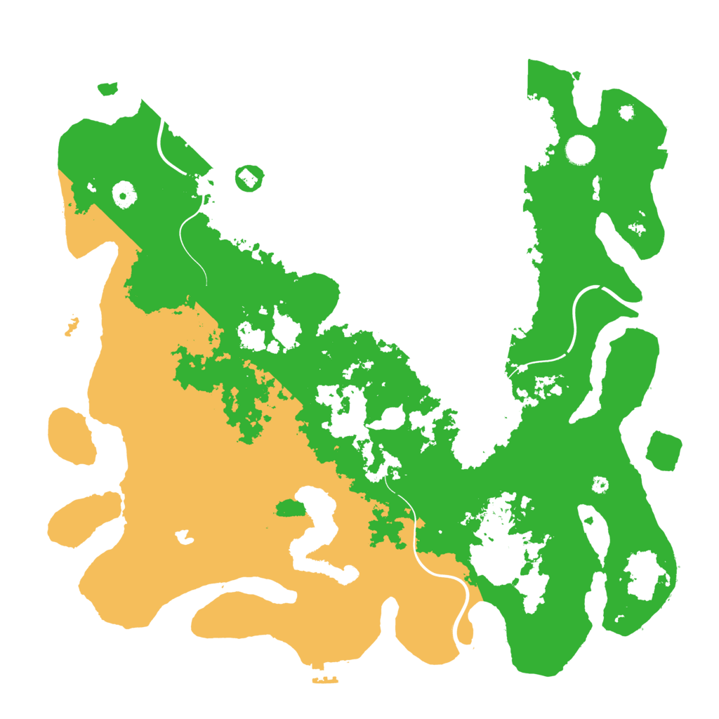 Biome Rust Map: Procedural Map, Size: 4250, Seed: 957755281
