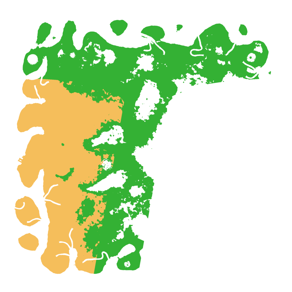 Biome Rust Map: Procedural Map, Size: 5000, Seed: 735634591