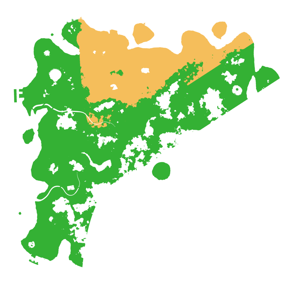 Biome Rust Map: Procedural Map, Size: 4500, Seed: 2112005